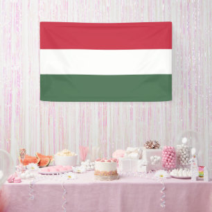 Hungary flag banner