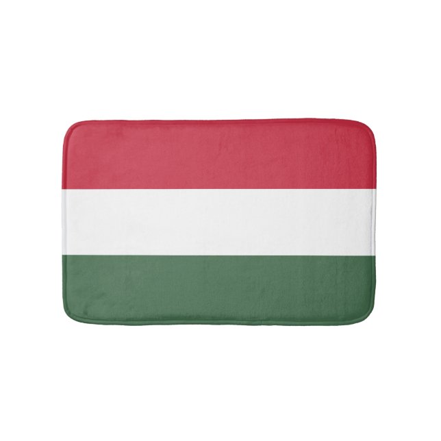 Hungary flag bath mat (Front)