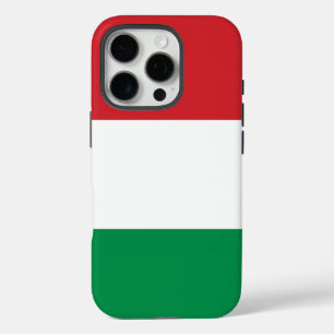 Hungary Flag iPhone 16 Pro Case