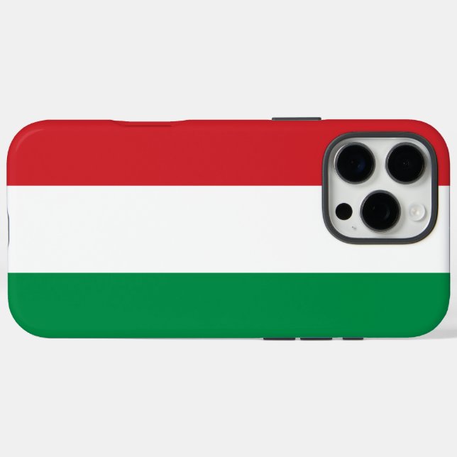 Hungary Flag Case-Mate iPhone Case (Back (Horizontal))