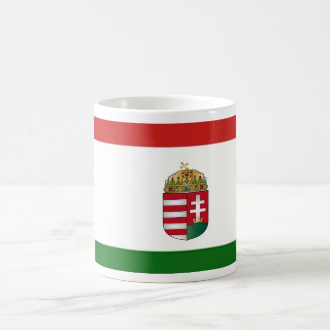  Hungary flag  Coffee Mug (Center)