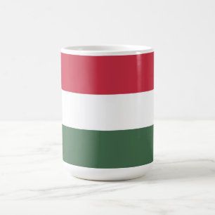 Hungary flag coffee mug