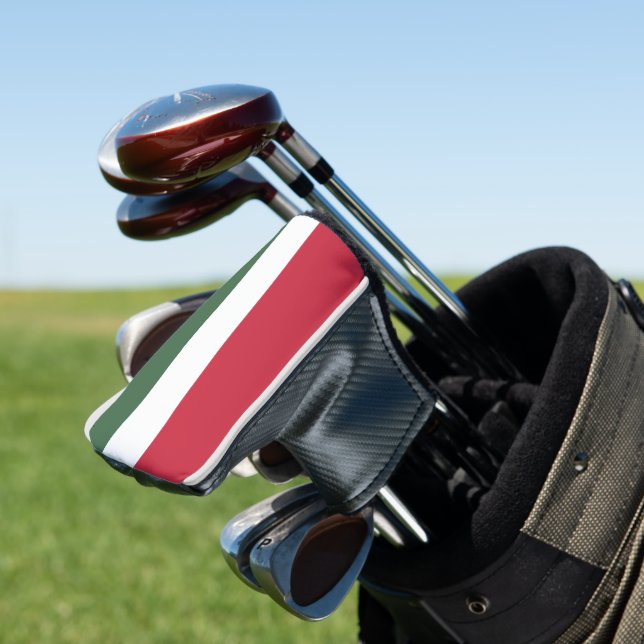 Hungary flag golf head cover (In Situ)