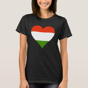 Hungary Flag Heart Hungary Gifts Love Hungary Pull T-Shirt