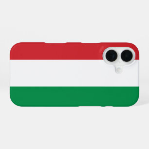 Hungary Flag iPhone 16 Case