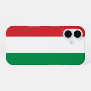 Hungary Flag iPhone 16 Case