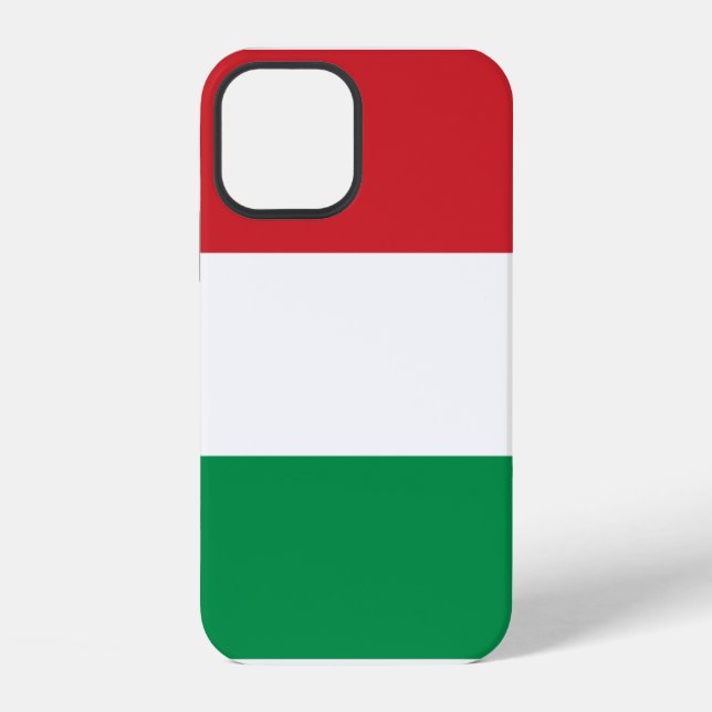 Hungary Flag iPhone Case (Back)