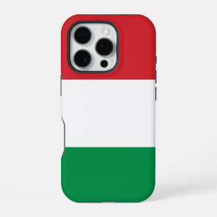 Hungary Flag iPhone 16 Pro Case