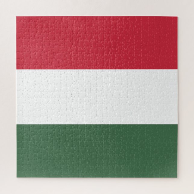 Hungary Flag Jigsaw Puzzle (Vertical)