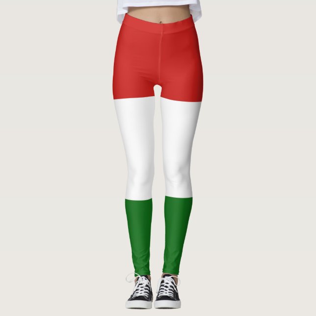 Hungary flag  leggings (Front)