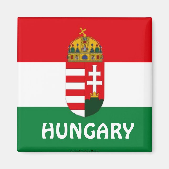 Hungary flag magnet (Front)