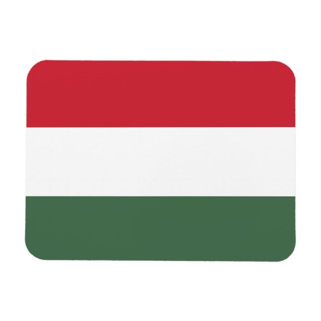 Hungary Flag Magnet (Horizontal)