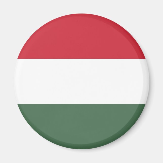 Hungary Flag Magnet (Front)