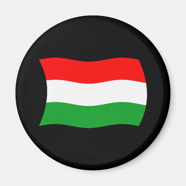 Hungary Flag Magnet (Front)