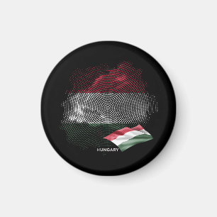 Hungary flag magnet