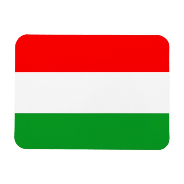 Hungary Flag Magnet (Horizontal)