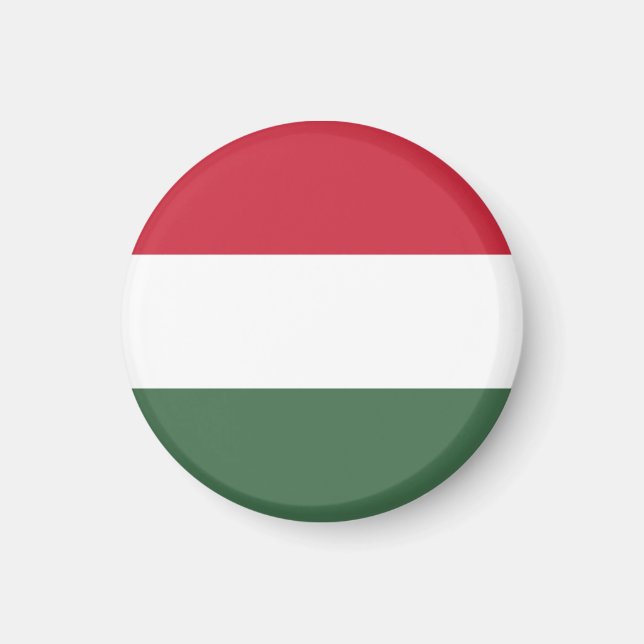 Hungary Flag Magnet (Front)