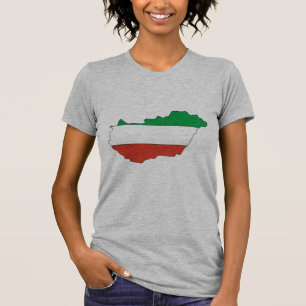 Hungary flag map T-Shirt