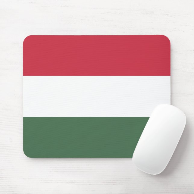 Hungary flag mouse pad (With Mouse)