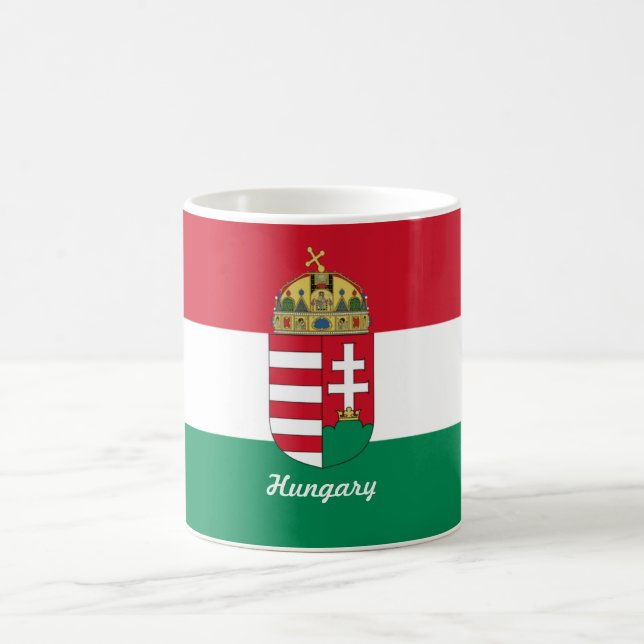 Hungary Flag Mug (Center)
