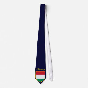 Hungary Flag Neck Tie