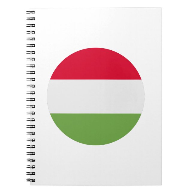 Hungary Flag Notebook (Front)