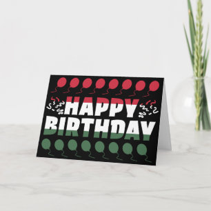 Hungary Flag Patriotic Birthday Card