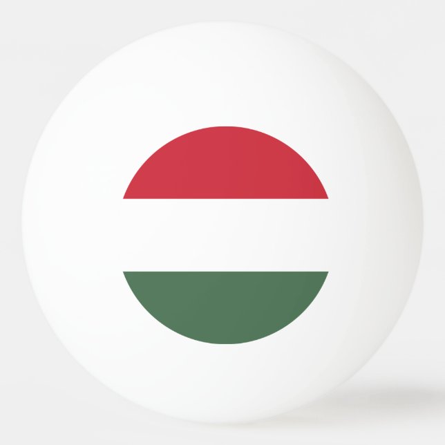 Hungary Flag Ping Pong Ball (Front)