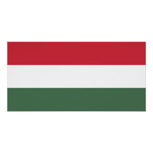Hungary Flag Poster