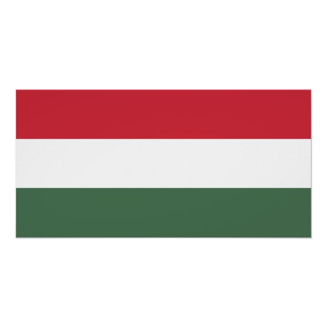 Hungary Flag Poster (Front)