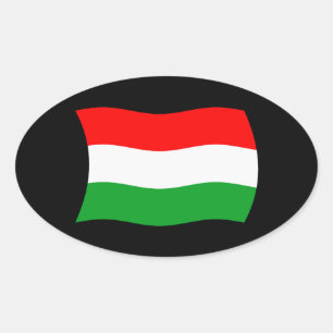 Hungary Flag Sticker