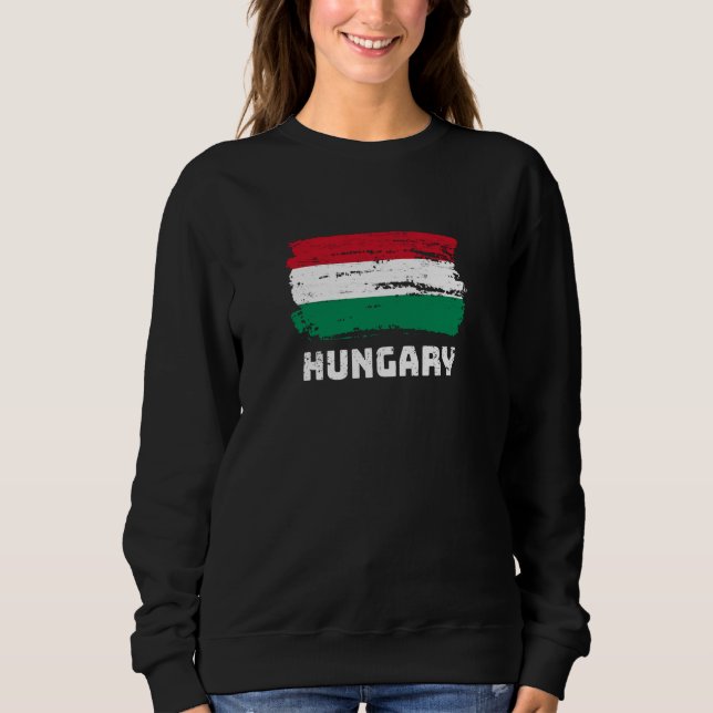 Hungary Flag Sweatshirt (Front)
