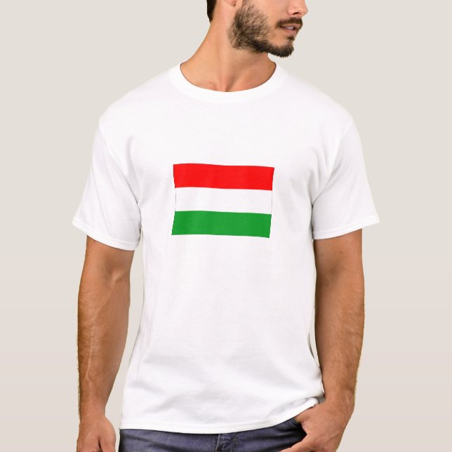 Hungary Flag T-Shirt (Front)