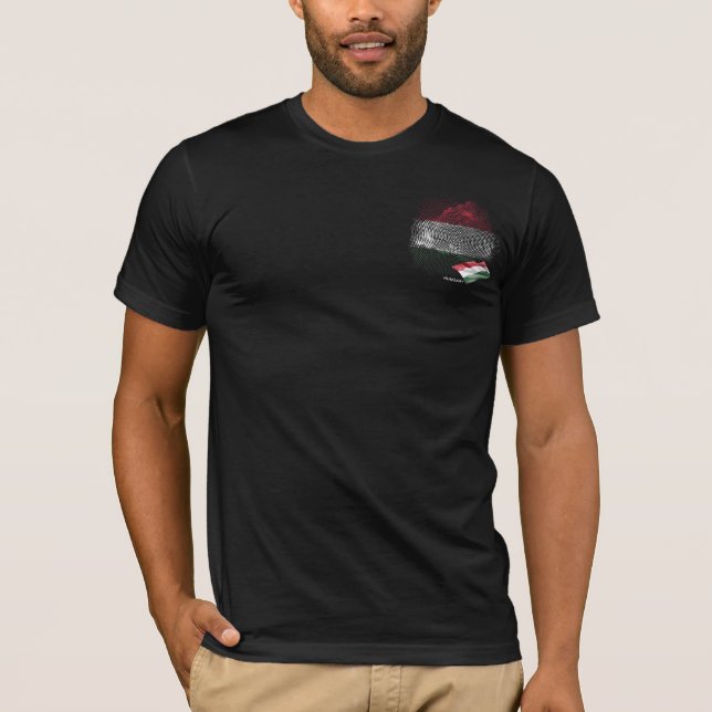 Hungary flag T-Shirt (Front)