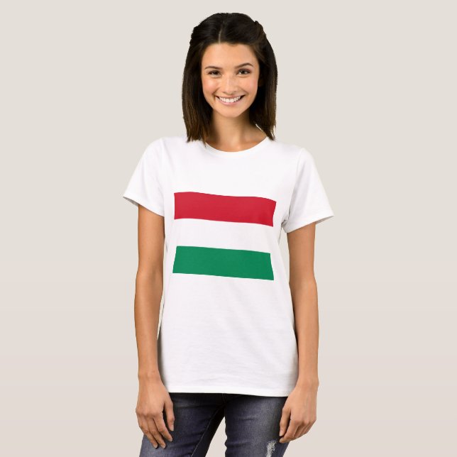 Hungary Flag T-Shirt (Front Full)