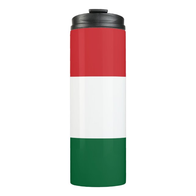 Hungary flag thermal tumbler (Front)