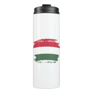 Hungary flag thermal tumbler