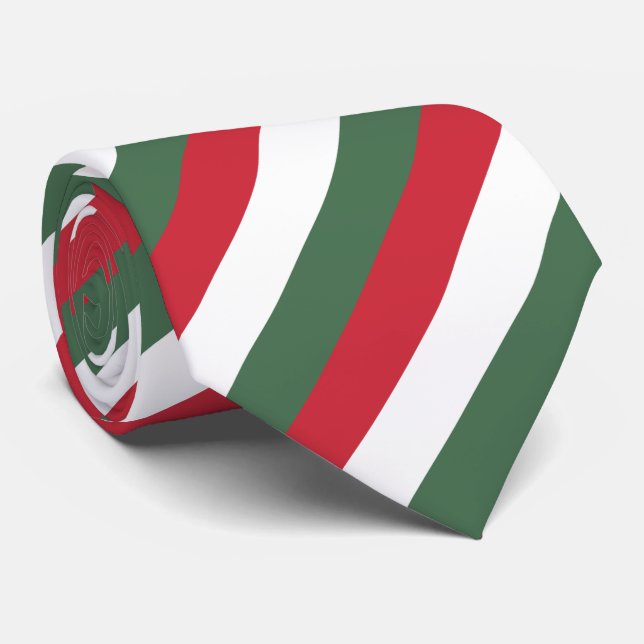 Hungary Flag Tie (Rolled)