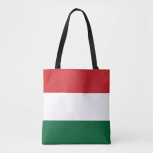 Hungary flag tote bag