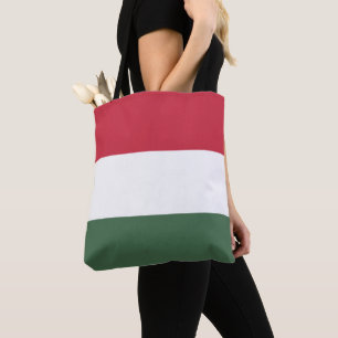 Hungary flag tote bag