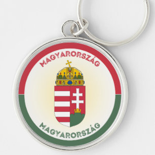 Hungary Heritage Emblem Key Ring
