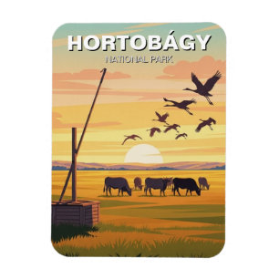 Hungary Hortobagy National Park Travel Magnet