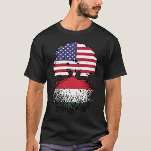 Hungary Hungarian American USA United States T-Shirt