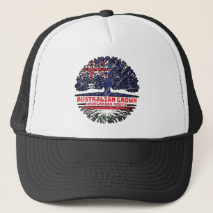Hungary Hungarian Australian Australia Tree Roots Trucker Hat