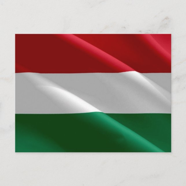Hungary - Hungarian flag - Postcard (Front)