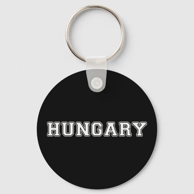 Hungary Key Ring (Front)