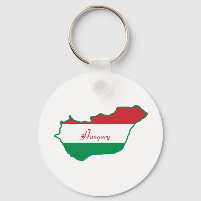 Hungary Keychain (Front)