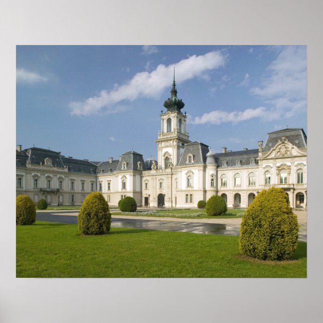 HUNGARY, Lake Balaton Region, KESZTHELY: 2 Poster (Front)