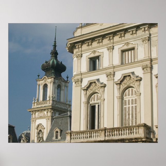 HUNGARY, Lake Balaton Region, KESZTHELY: Poster (Front)