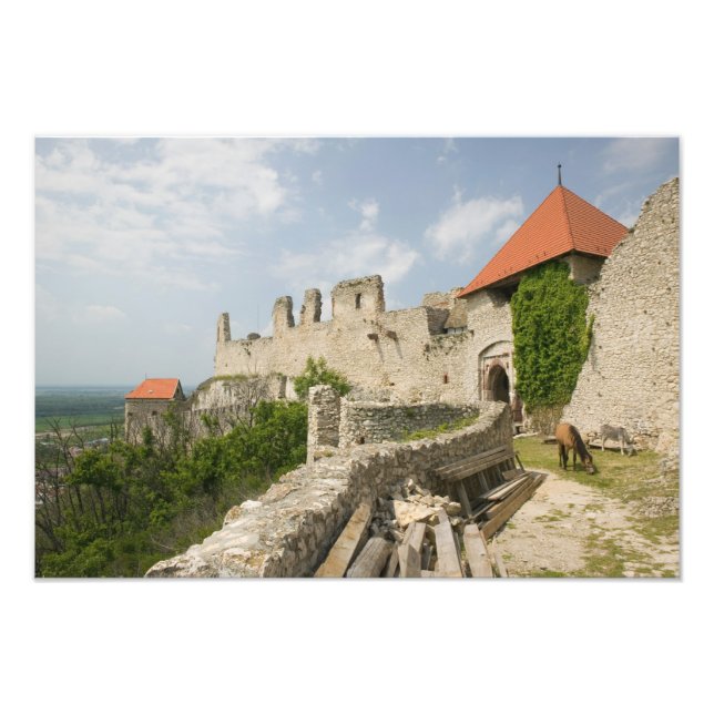 HUNGARY, Lake Balaton Region, SUMEG: Sumeg Photo Print (Front)